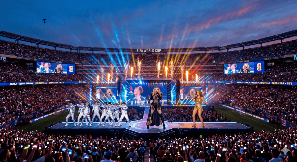 Spectacol Istoric la Cupa Mondială 2026: Madonna, Shakira și BTS Vor Electriza Finala din New Jersey